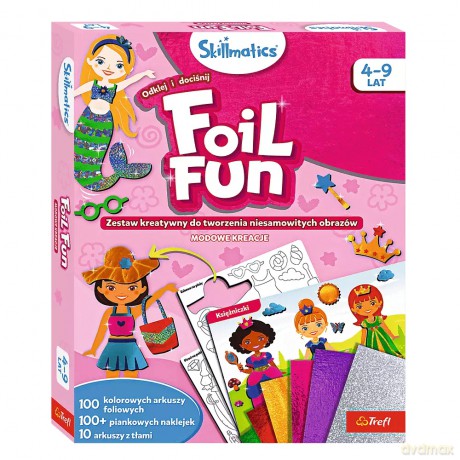 Skillmatics, Foil Fun. Modowe kreacje. Zestaw kreatywny