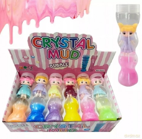 Slime z Lalką Laleczką Masa Plastyczna Kolorowa 16cm