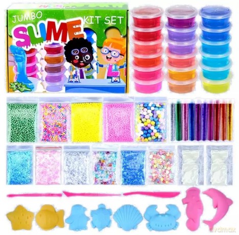 Slime Zestaw do Robienia Glutów Masy plastycznej XL