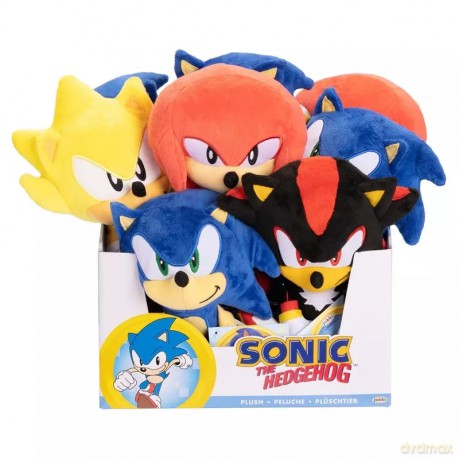 Sonic the Hedgehog. Maskotka Seria 9, pluszak, 23 cm