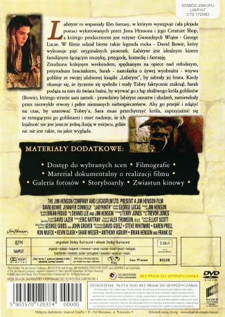 Labirynt edycja specjalna [DVD]