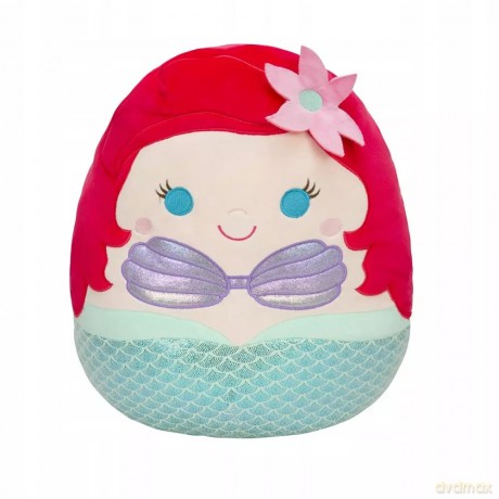 SQUISHMALLOWS DISNEY KSIĘŻNICZKA Maskotka Pluszak MAŁA SYRENKA ARIEL 20 cm