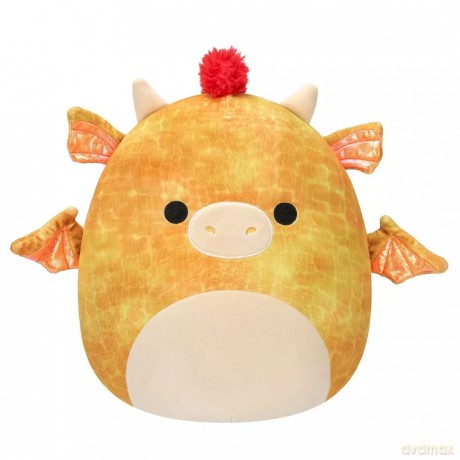 SQUISHMALLOWS Maskotka Pluszak Żółty Smok Dieric 40 Cm