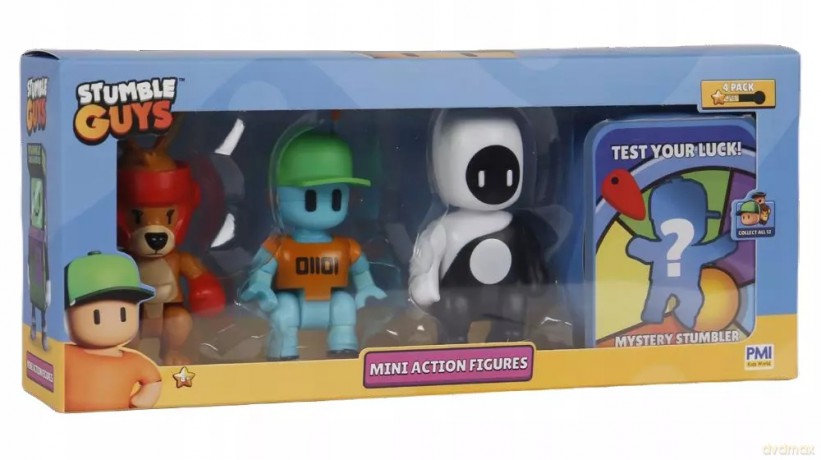 STUMBLE GUYS ACTION FIGURE 4 figurki [FIGURKA]