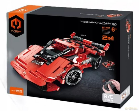 Super auto 2w1 341 elementów zdalnie sterowane [KLOCKI]