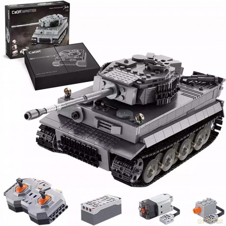 Technic Czołg Tiger 1 Sterowany 925 ele RC [KLOCKI]