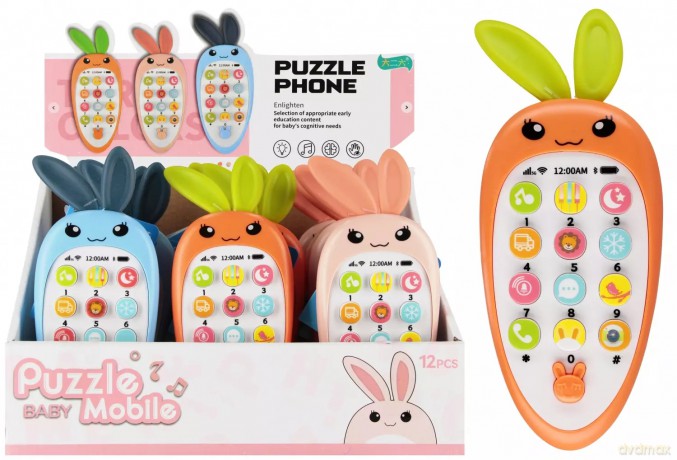 Telefonik 16 cm Króliczek Mega Creative 545213