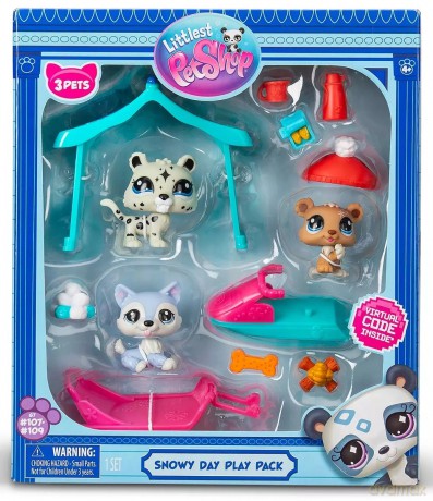 Zestaw Littlest Pet Shop zestaw Day Play LPS00534 05349