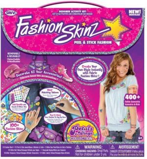 Fashion Skinz. Stylizowanie tkanin. Płatki i skrzydełka [ZABAWKA]