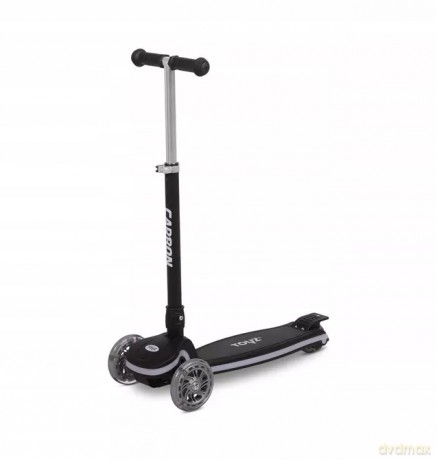 ToyZ HULAJNOGA 3-KOŁOWA CARBON BLACK