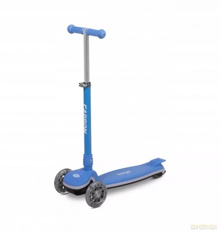 ToyZ HULAJNOGA 3-KOŁOWA CARBON LIGHT BLUE