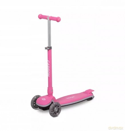 ToyZ HULAJNOGA 3-KOŁOWA CARBON PINK