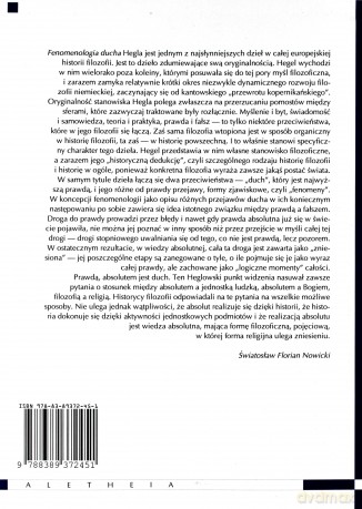 Fenomenologia ducha - Georg Wilhelm Friedrich Hegel [KSIĄŻKA]