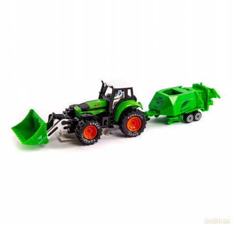Traktor z Przyczepą Zabawka Rolnicza Różne