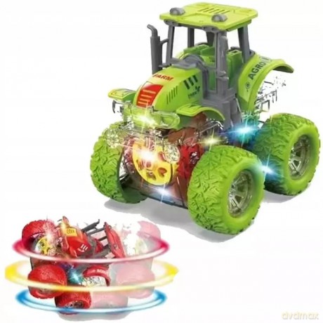 Traktor ze światłem 4kolory BA4562 24562