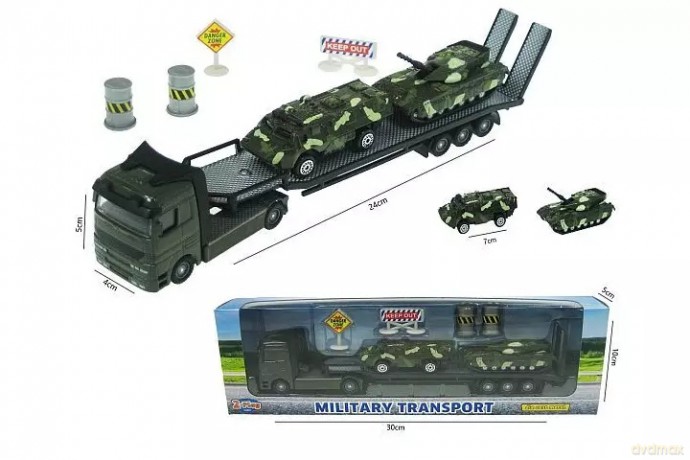 Transporter wojskowy+2 pojazdy 540104 17730