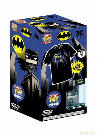 T-SHIRT + POCKET POP DC Batman XL 63529