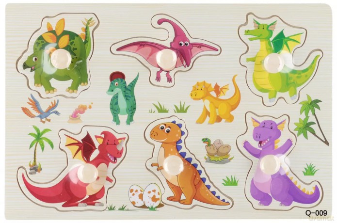 Ukladanka Drew Dino 23x15x1 Mc Folia 200