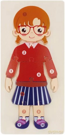 Ukladanka Drew Dziewczynka 15x32 Mc Folia 102