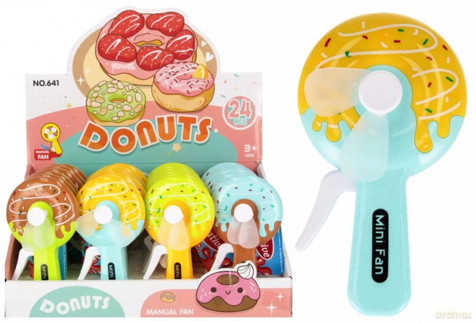 Wiatraczek Donat 14cm Mix Mega Creative 553201