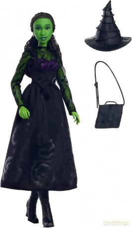 Wicked Lalka Elphaba Thropp Doll Czarownica Zielon