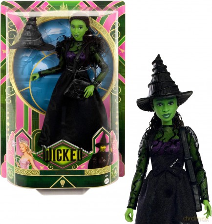 Wicked Lalka Elphaba Thropp Doll Czarownica Zielon