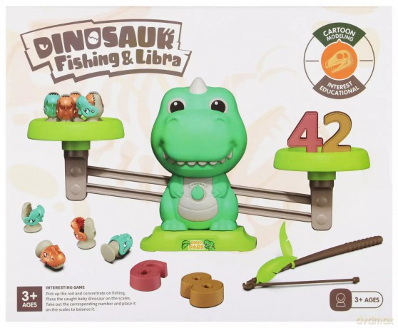 Zabawka Eduk Waga Dino 40x30x6 Mc pudełko 24/48