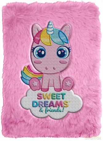 Zestaw do makijażu z lusterkiem w notesie Sweet Dreams KL11626 Kids Euroswan
