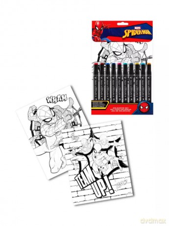 Zestaw do malowania po numerkach Spiderman SP50043 Kids Euroswan