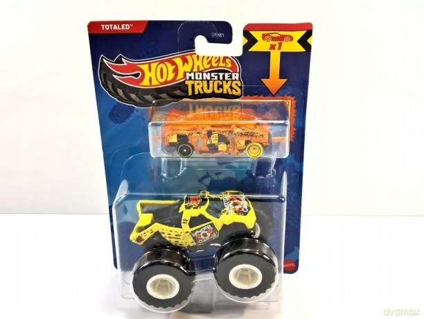 Zestaw Hot Wheels Monster Trucks Totaled 2 Autka