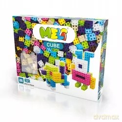 Zestaw klocków - Meli Cube Pink 200 el. [KLOCKI]