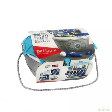 Zestaw lekarski z akcesoriami w koszyku