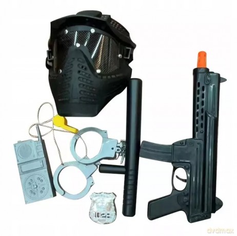 Zestaw policjanta z maską 2001670 16700