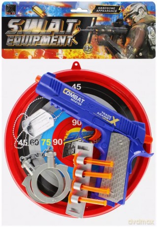 Zestaw Policyjny Akc Tarcza 27x36 Mc Pbh 72/144