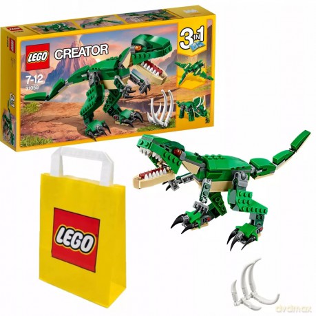 Zestaw Prezentowy 2w1 Lego Creator 31058 Potężne Dinozaury+Torba [KLOCKI]