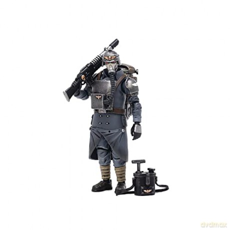 Astra Militarum Death Korps of Krieg Veteran Squad Guardsman Demolitions Specialist Warhammer 40k 1/18 Figurka 11 cm