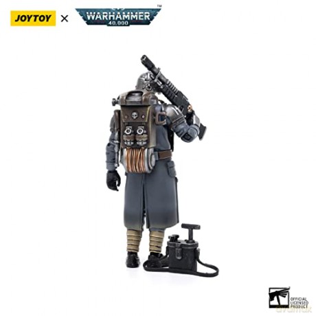 Astra Militarum Death Korps of Krieg Veteran Squad Guardsman Demolitions Specialist Warhammer 40k 1/18 Figurka 11 cm
