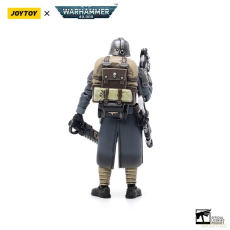 Astra Militarum Death Korps of Krieg Veteran Squad Sergeant Warhammer 40k 1/18 Figurka 10 cm