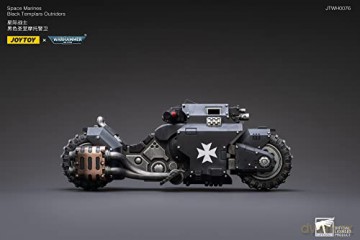 Black Templars Outrider Bike Warhammer 40k Vehicle 1/18 Figurka 22 cm