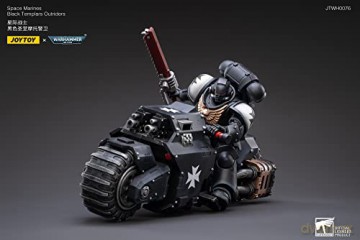 Black Templars Outrider Bike Warhammer 40k Vehicle 1/18 Figurka 22 cm