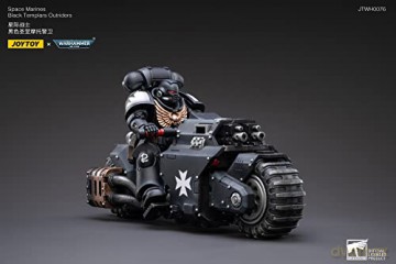 Black Templars Outrider Bike Warhammer 40k Vehicle 1/18 Figurka 22 cm
