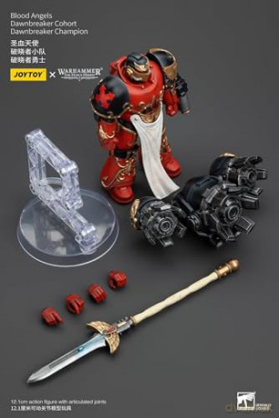 Blood Angels Dawnbreaker Cohort Dawnbreaker Champion The Horus Heresy 1/18 Figurka 13 cm