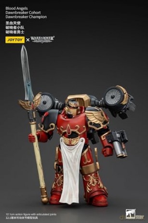 Blood Angels Dawnbreaker Cohort Dawnbreaker Champion The Horus Heresy 1/18 Figurka 13 cm