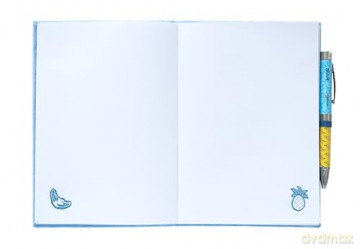 Disney Stitch Plush Notes A5 z długopisem / Disney Stitch A5 premium notebook + projector pen