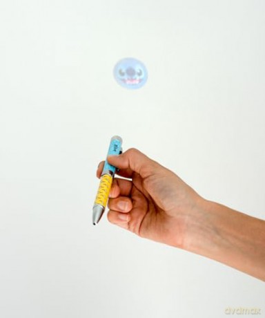 Disney Stitch Plush Notes A5 z długopisem / Disney Stitch A5 premium notebook + projector pen
