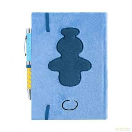 Disney Stitch Plush Notes A5 z długopisem / Disney Stitch A5 premium notebook + projector pen