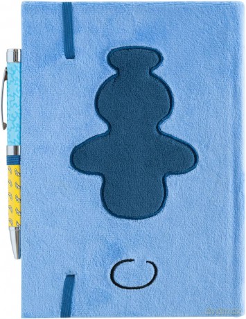 Disney Stitch Plush Notes A5 z długopisem / Disney Stitch A5 premium notebook + projector pen