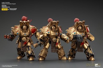Legio Custodes Aquilon Terminator Squad Aquilon with Infernus Firepike Warhammer The Horus Heresy 1/18 Figurka 14 cm