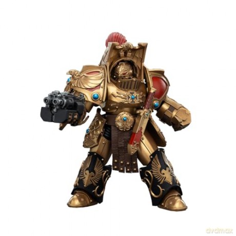 Legio Custodes Aquilon Terminator Squad Aquilon with Lastrum Storm Bolter Warhammer The Horus Heresy 1/18 Figurka 14 cm