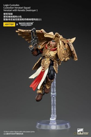 Legio Custodes Custodian Venatari Squad Venatari with Kenetic Destroyer 1 Warhammer The Horus Heresy 1/18 Figurka 13 cm